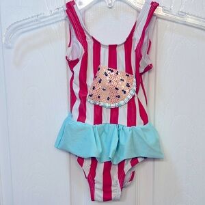 Koala Kids Toddler Girl One Piece Swimsuit (Size 12-18 Months)